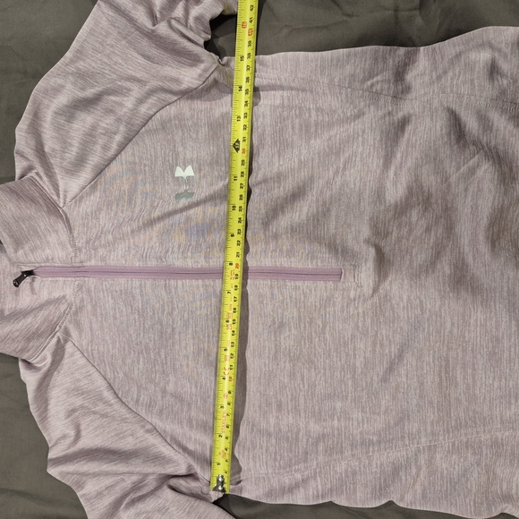 Under Armour Women's Purple Long Sleeve Tee - Picture 9 of 9